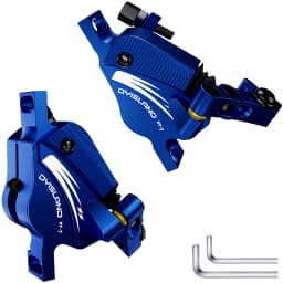 DYISLAND Electric Bike Line Pulling Oil Pressure Calipers Mountain Bike Line Pulling Hydraulic Disc Brake Calipers