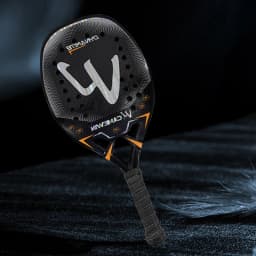 The new 3k carbon Beach tennis racket Full carbon fiber rough surface With protective bag outer grip wrist care gift CAMEWIN