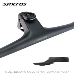Syncros 0° Top Cap Integration Computer Mount for Garmin/Wahoo/Bryton Fraser Ic Sl WC/DC/XC Handlebars Cockpit Xc Stem