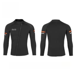 1.5mm Men Wetsuit Neoprene Diving Suit Split Long Sleeve Women Wet Suit Front Zip Spearfishing Swim Surfing Swimwear