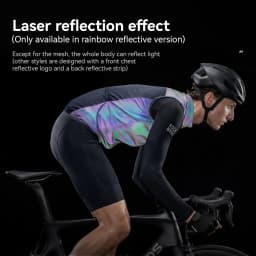 ROCKBROS Windproof Cycling Vest Lightweight Breathable Bicycle Gilet for Men Women Packable Windbreaker Spring Summer Riding