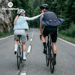 ROCKBROS Windproof Cycling Vest Lightweight Breathable Bicycle Gilet for Men Women Packable Windbreaker Spring Summer Riding