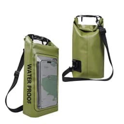2L Swimming PVC Pack Dry Bag Touch Screen Outdoor Waterproof Shoulder Kayak Bags Trekking Drifting Rafting Surfing Boating Bag