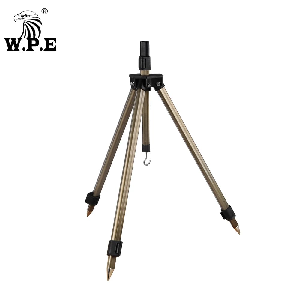 W.P.E Fishing Rod Pod Foldable Adjustable Telescopic Fishing Rod Holder ripod Stand Aluminum Alloy Pole Bracket Fishing Tackle