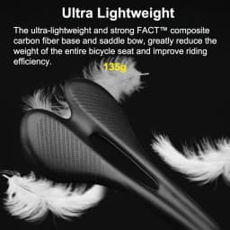 Super Light Carbon bike Saddle MTB Road T800 Carbon Fiber Bicycle Seat Comfortable Leather EVA Cycling Racing Cushions
