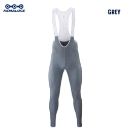 KEMALOCE Men Cycling Pants Summer&Autumn Quick Dry Blue/Black/Grey Gel Pad MTB Bike Bib Pants High End Breathable Long Tights