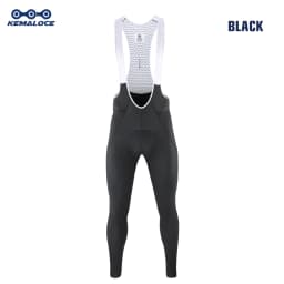 KEMALOCE Men Cycling Pants Summer&Autumn Quick Dry Blue/Black/Grey Gel Pad MTB Bike Bib Pants High End Breathable Long Tights
