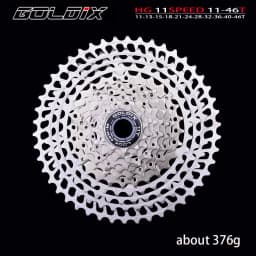 GOLDIX Ultralight MTB Cassette CNC 10/11/12Speed 46-52T HG Freewheel for SHIMANO DEORE SLX XT SRAM Transmission