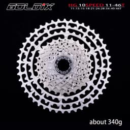 GOLDIX Ultralight MTB Cassette CNC 10/11/12Speed 46-52T HG Freewheel for SHIMANO DEORE SLX XT SRAM Transmission