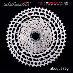 GOLDIX Ultralight MTB Cassette CNC 10/11/12Speed 46-52T HG Freewheel for SHIMANO DEORE SLX XT SRAM Transmission