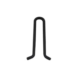 1000pcs Carp Fishing Tackle Terminal Matt Black Lead Weight Mould Eye Loops Clips Bent Head U-shape Clip Fishing Goods Pesca