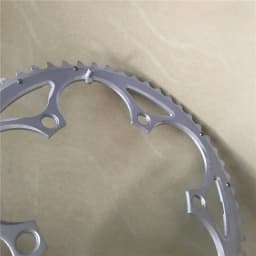 Road Bike Sprockets 130 BCD 53T 39T Double Disc Crown Chainwheel Folding Bicycle Chainring Alloy MTB Parts 7/8/9/10 Speed 3/32"