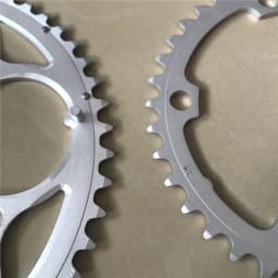 Road Bike Sprockets 130 BCD 53T 39T Double Disc Crown Chainwheel Folding Bicycle Chainring Alloy MTB Parts 7/8/9/10 Speed 3/32"