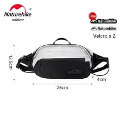 Naturehike Hydrogen Series 5L Crossbody Chest Bag Outdoor Casual Shoulder Satchel Portable Waterproof Waist Bag Cycling Running