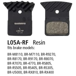 Original Shimano L05A-RF Road Disc Brake Pad - Resin ICE-TECH brake pads