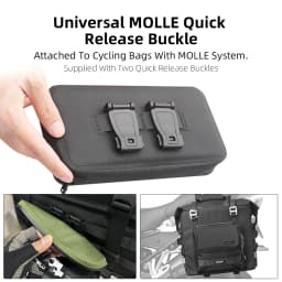 Rhinowalk Riding Pouch Waterproof Lightweight Cycling Handbag Clothing Pack Quick Release Riding Portable Tool Bag Case