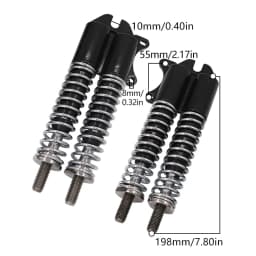 10-Inch Hydraulic Shock Absorber Front Rear Wheel Dual Drive for Electric Scooter