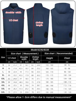 2026 Cool Vest Wearable Cooling Fan Vest Air-conditioned Clothes Cooling 13 Hours for High Temperature Work Fishing Vest Hiking