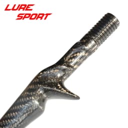 LureSport 3K Woven Carbon Unibody 35cm Cast Reel Seat Grip Handle Triangular Butt FUJI KDPS16 Rod Building Component Repair DIY