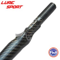 LureSport 3K Woven Carbon Unibody 35cm Cast Reel Seat Grip Handle Triangular Butt FUJI KDPS16 Rod Building Component Repair DIY