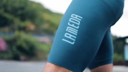 LAMEDA Summer Cycling Bib Shorts Men Outdoor Wear Bike Ride Padded Riding Bib Tights Bicycle Men's Cycling Clothing Quick-Dry