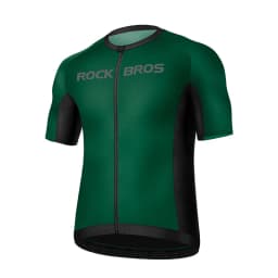 ROCKBROS Cycling Jersey Summer Bicycle Skin-Friendly Breathable Short Sleeve Sports Quick Dry Reflective Cycling Equipment