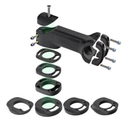 Kocevlo Bicycle Stem 28.6-31.8mm Aluminum Internal Cable Routing Stem with Spacer Road Handlebar Stem Bike Parts