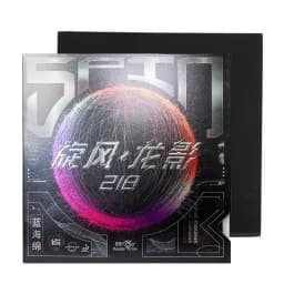 DOUBLE FISH Table Tennis Racquet Rubber Skin Whirlwind Dragon Shadow 218SPIN Sticky Blue Sponge Forehand Free