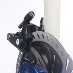 RACEWORK Road Bike Disc Brake Flat Mount Mechanical Dual Side Actuation Caliper 160mm Front Rear Bicycle Clamp Brake