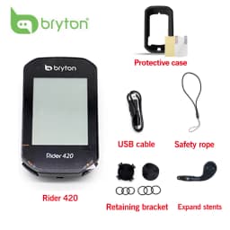 Bryton Rider 420E/420T/320E GPS Cycling Computer Enabled Bicycle Rider Bryton Mount Waterproof Wireless Speedometer New 2021