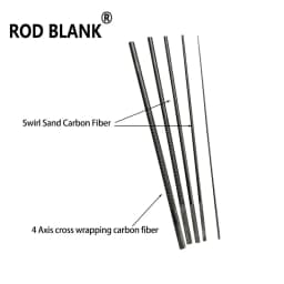 RodBlank 2.28M Travel Rod Blank Portable Snakehead Blanks Power H Fishing Rod Building Blank DIY Components Pole Repair