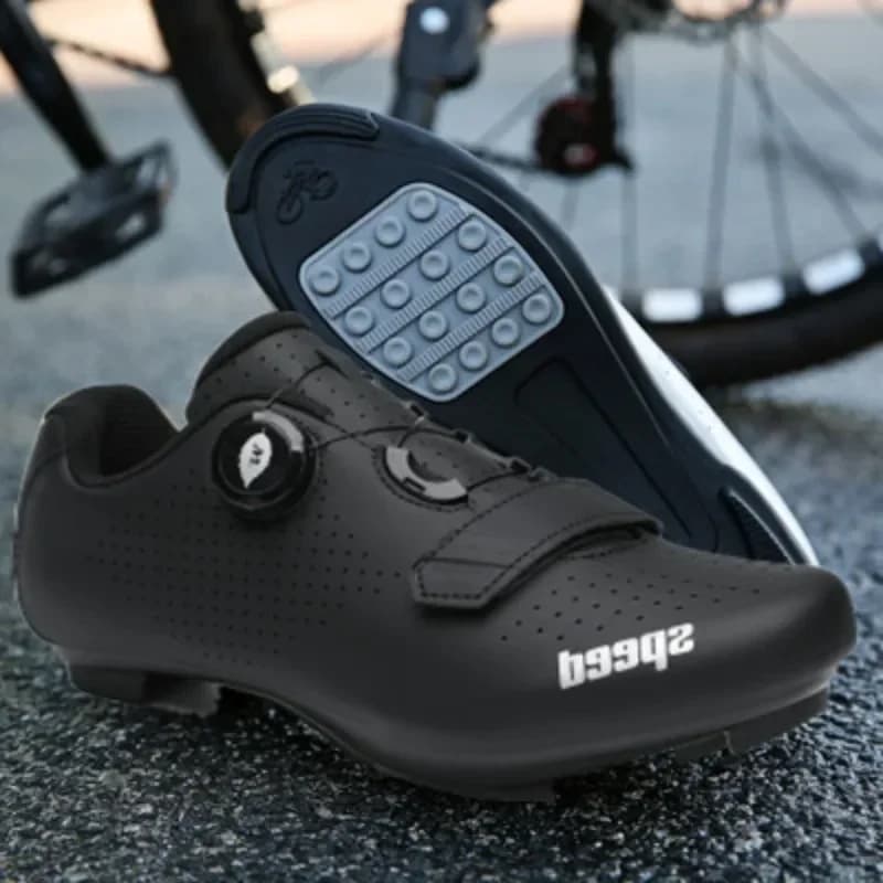 Non Locking Unisex Rubber Without Lock Bike Shoes Men Without Cleats Bicycle Rb Speed Cycling Shoes Sneaker