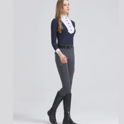 Four Seasons Breeches Women's professional equestrian sports pants riding silicone anti-slip pants wear-resistant high-elastic t