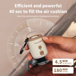 Naturehike Electric Air Pump Portable Wireless Inflator/Deflator Lighting 3 in 1 Pumps for Inflatable Cushions Air Mattress