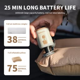 Naturehike Electric Air Pump Portable Wireless Inflator/Deflator Lighting 3 in 1 Pumps for Inflatable Cushions Air Mattress