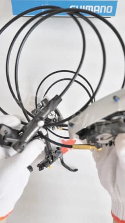 SHIMANO SAINT M820 Hydraulic Disc Brake Groupset Brake Lever BL-M820 BR-M820 4-Piston Brake Caliper Original Parts