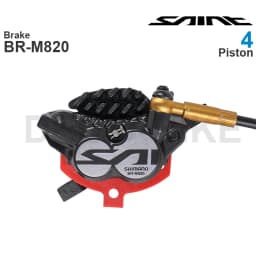 SHIMANO SAINT M820 Hydraulic Disc Brake Groupset Brake Lever BL-M820 BR-M820 4-Piston Brake Caliper Original Parts