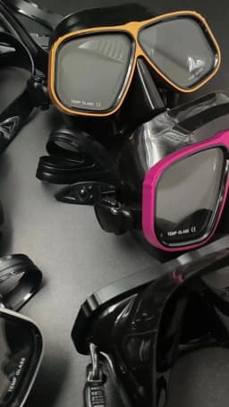 Top Quality Alike Apollo Aluminum Frame Scuba Mask Diving Glasses Soft Silicone Dive Goggles for Adult Teenager
