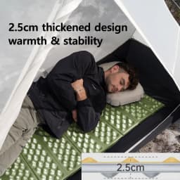 Naturehike Troues R 3.0 Lightweight Portable Folding Square Egg Nest Mat Outdoor 2.5cm Thickened Camping Fishing Picnic Mat
