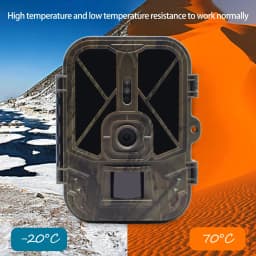 Night Vision Hunting Camera 4G Tracking with App Control 8000mAh Li-Battery 120° Detection Cloud Service Wireless Game Scout Cam