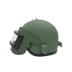 Outdoor Takov K63 (Three-level) Strength ABS Tactical Helmet (Russia) Grass Green/Black/ Green