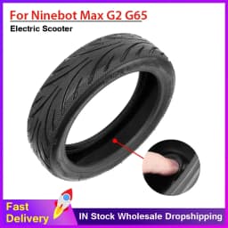60/65-6.9 10Inch Tubeless Rear Jelly Tire For Ninebot By Segway Max G2 G65 Electric Scooter Vacuum Outer Tyre Accessorie