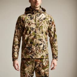 Men’s Soft Shell Hunting Wear Winter Outdoor Light Camouflage Hunting Jacket