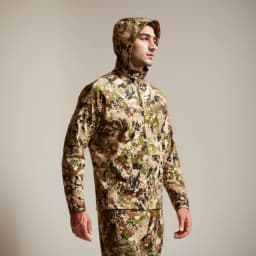 Men’s Soft Shell Hunting Wear Winter Outdoor Light Camouflage Hunting Jacket