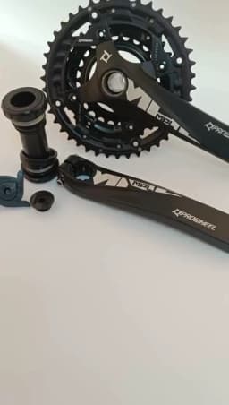 PROWHEEL Mountain Bike Triple 3X9S/3X10S/3X11S Crankset 24/32/42T 3S Hollow Integrated Sprocket MTB Crank Bike Parts