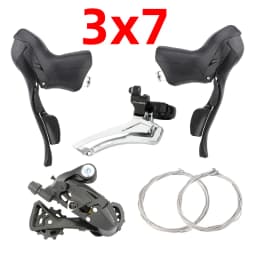 MicroNEW Road Bike Shifters 2x7 2x8 2x9 2x10 3x7 3x8 3x9 3x10 3x11 Speed Brake Lever Integrated Derailleur Bicycle Parts