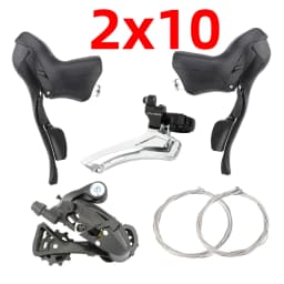 MicroNEW Road Bike Shifters 2x7 2x8 2x9 2x10 3x7 3x8 3x9 3x10 3x11 Speed Brake Lever Integrated Derailleur Bicycle Parts