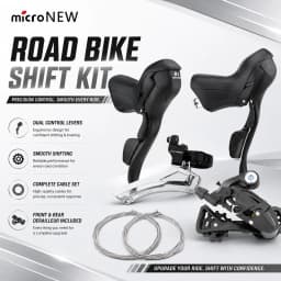 MicroNEW Road Bike Shifters 2x7 2x8 2x9 2x10 3x7 3x8 3x9 3x10 3x11 Speed Brake Lever Integrated Derailleur Bicycle Parts