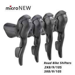 MicroNEW Road Bike Shifters 2x7 2x8 2x9 2x10 3x7 3x8 3x9 3x10 3x11 Speed Brake Lever Integrated Derailleur Bicycle Parts