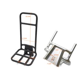 Aluminum Alloy Front Rack for Brompton Bike Bag Front Lightweight Shelf Luggage rack